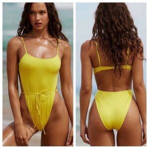 New! Monica Hansen Beachware MHB money maker monokini one piece 10674